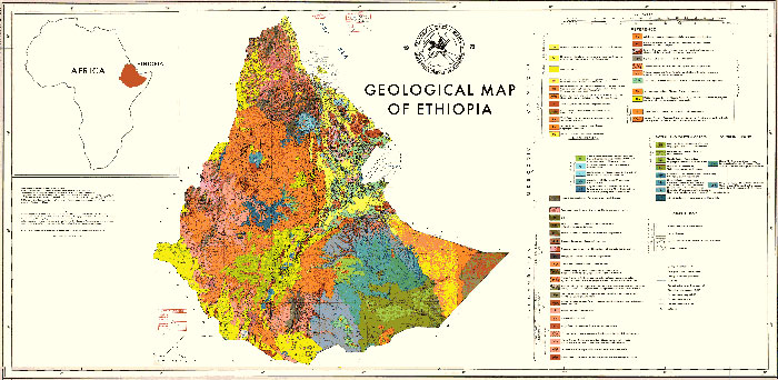 geological map of ethiopia