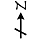 north arrow