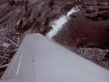 arial view of Victoria Falls