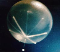NASA telephoto of balloon