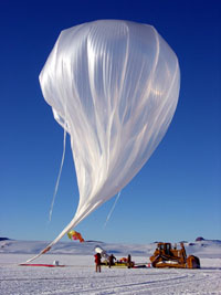 LDB Balloon launch 21 Dec 2001