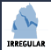 Irregular Icebergs