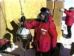 amanda at the south pole
