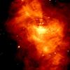 Thermal image of the Crab Nebula