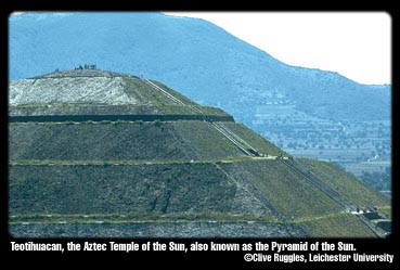 The Aztech Temple of the Sun